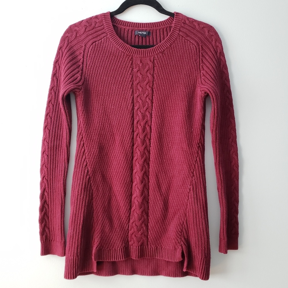 Nautica Plum Sweater | S